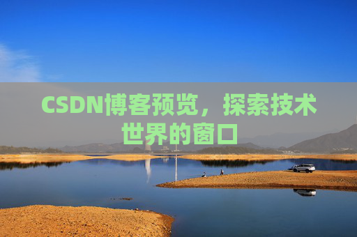 CSDN博客预览,探索技术世界的窗口
